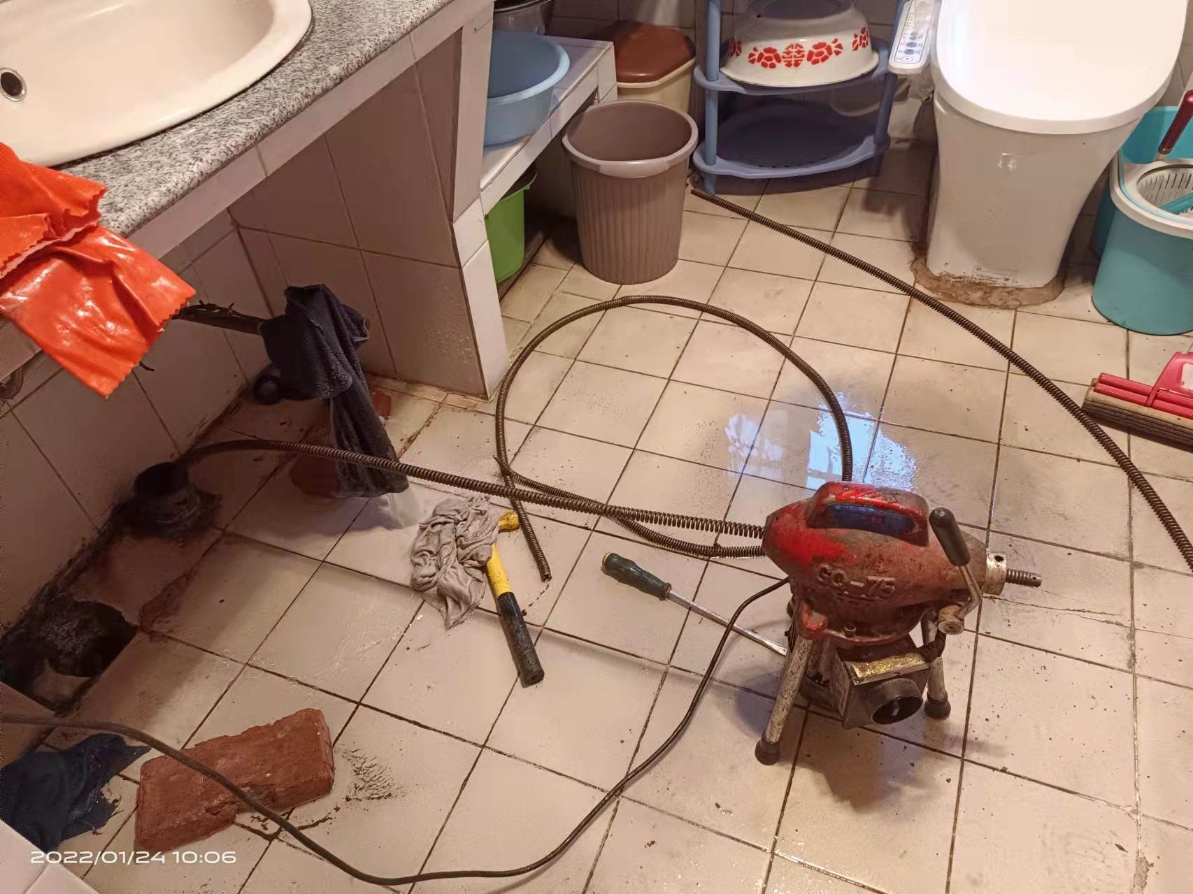 临淄疏通厨房下水道，地漏疏通